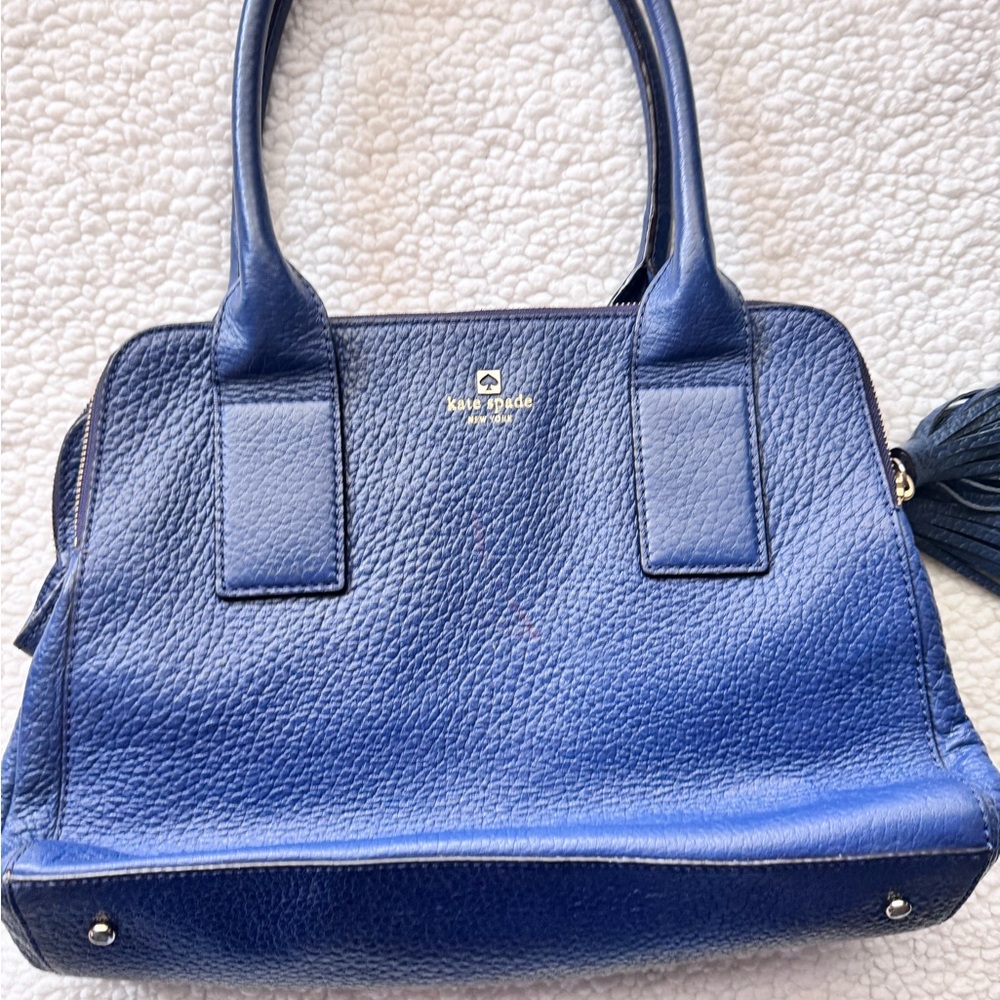 Kate Spade Navy Blue Satchel